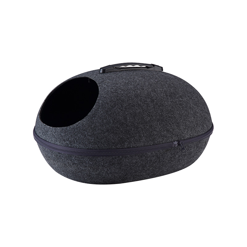 Little Egg Round Felt Nest with Handles