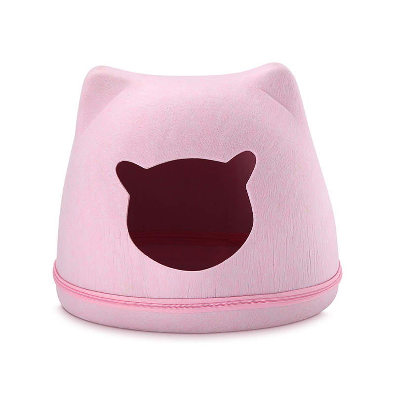 Cat Head and Mouth Felt Nest