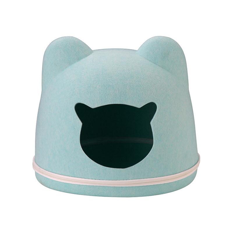Panda Cat Mouth Felt Nest
