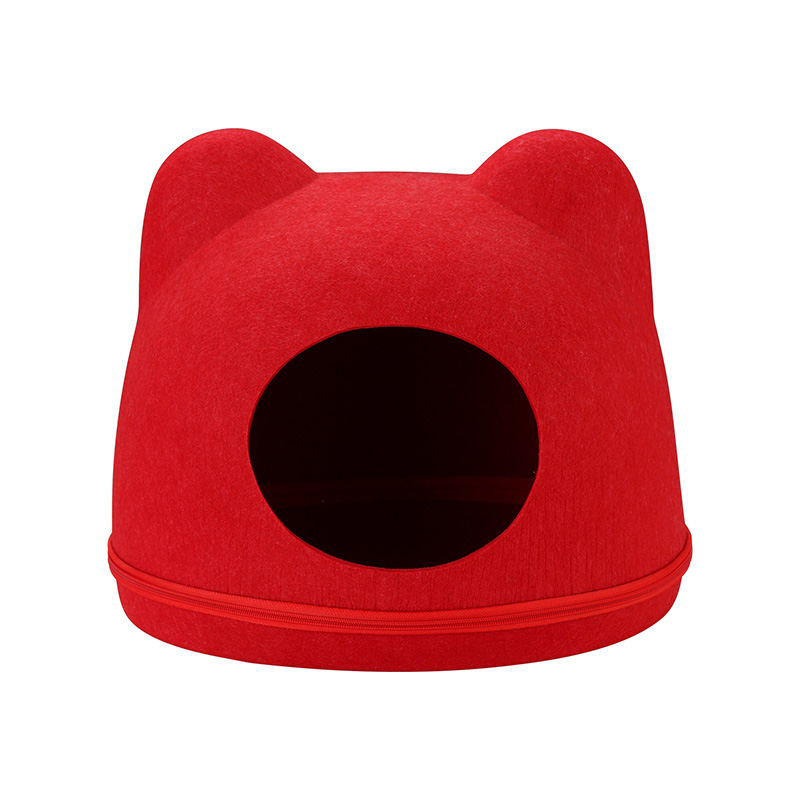 Panda Round Mouth Felt Nest