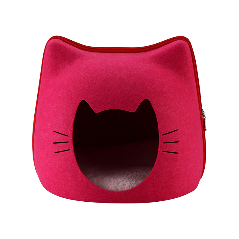 Ali Cat Whiskers Opening Felt Nest