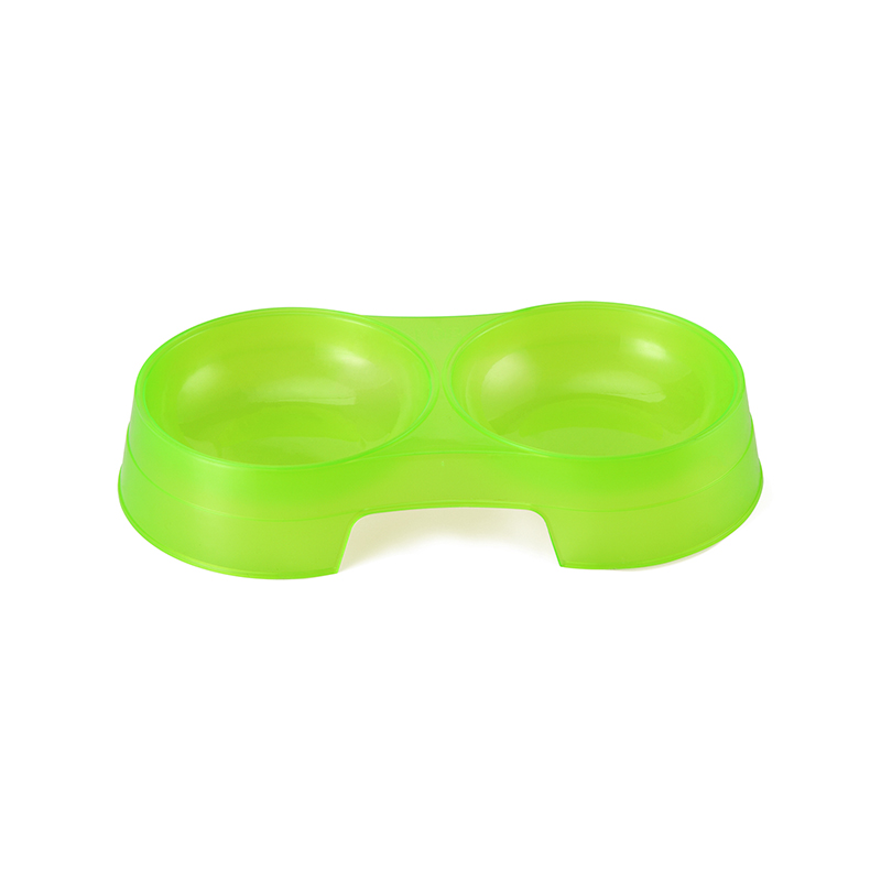 Transparent Large Double Bowl