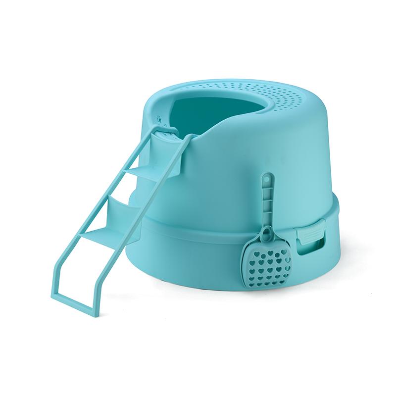 Stair Round Bucket Cat Litter Box