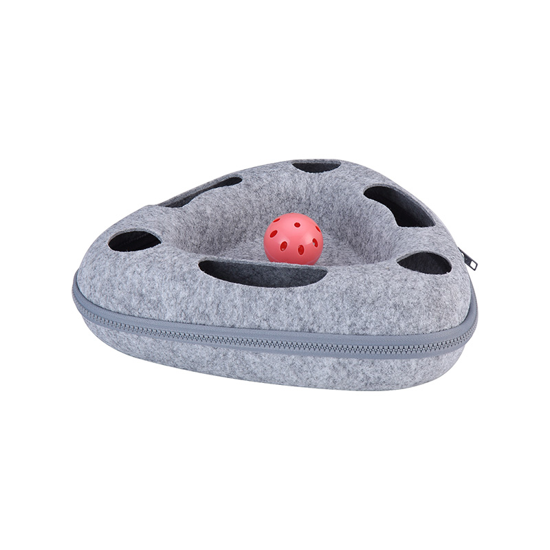 Triangle Bell Felt Toy (Without Mouse)